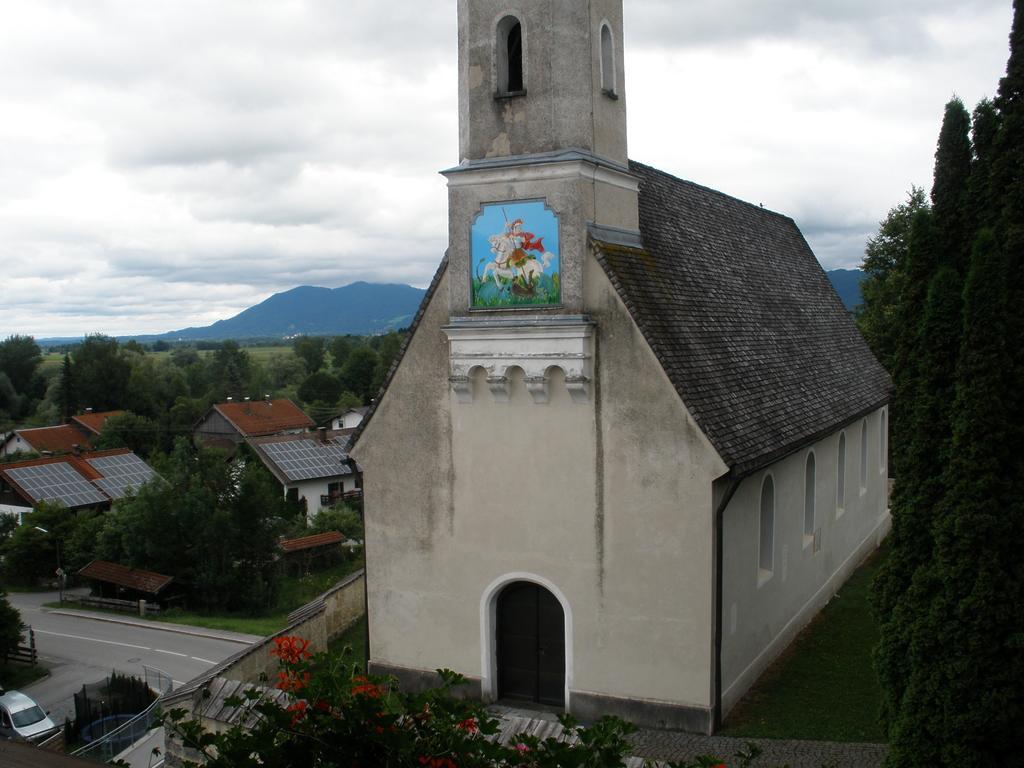 Alpengasthof Zur Loisach Otel Grossweil Oda fotoğraf
